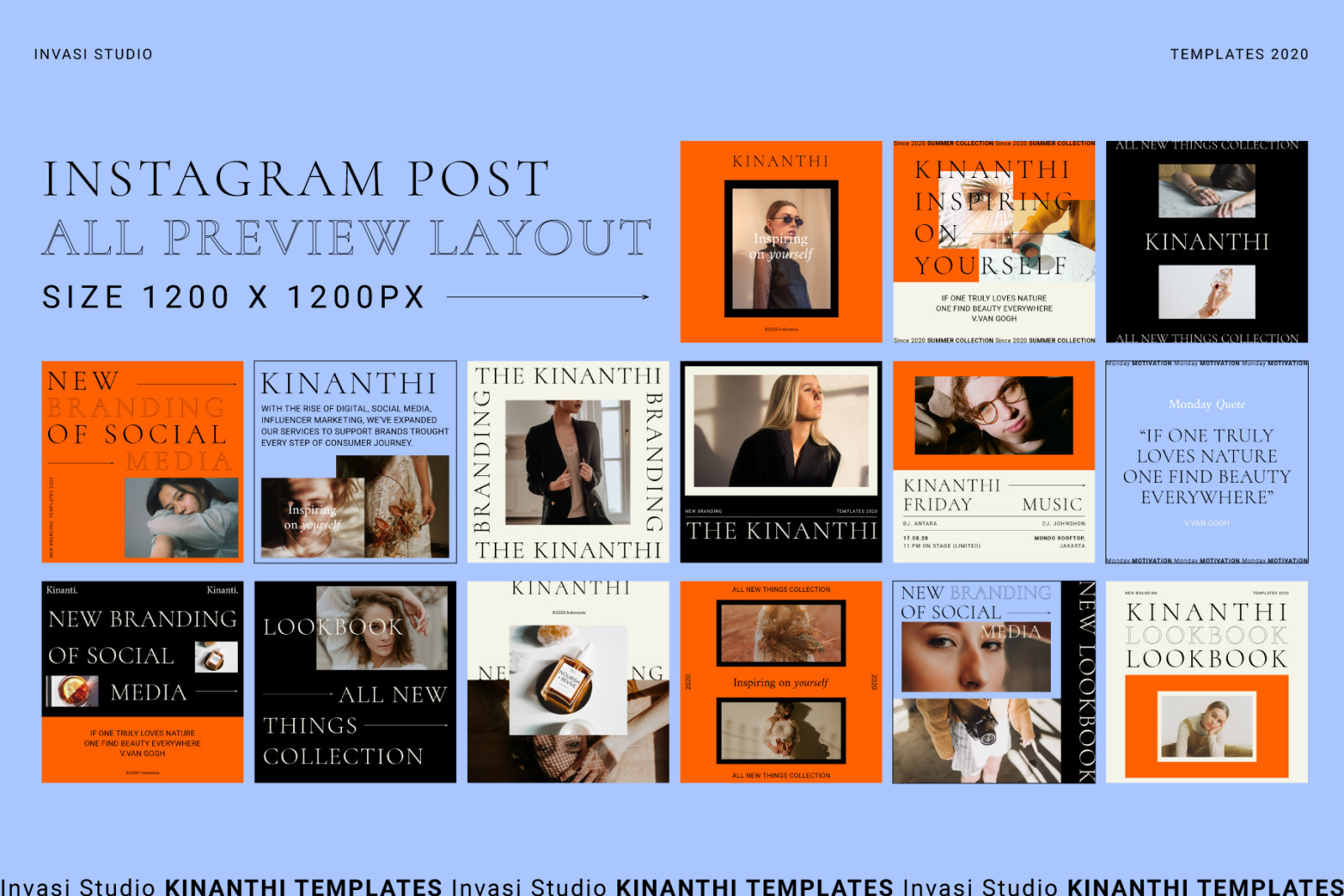KINANTHI - Social Media Brand Templates KINANTHI - Social Media Brand Templates