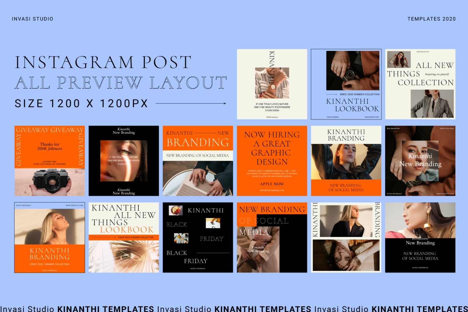 KINANTHI - Social Media Brand Templates KINANTHI - Social Media Brand Templates