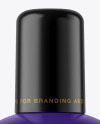 Matte Cosmetic Bottle with Pump Mockup