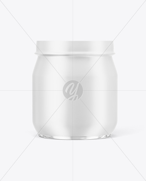 Matte Babyfood Jar Mockup