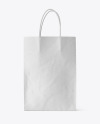 Kraft Paper Shopping Bag Mockup - Front View