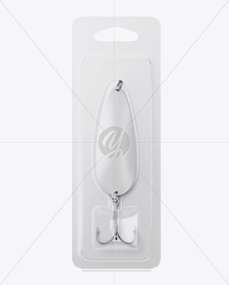 Spoon-Bait Blister Pack Mockup Spoon-Bait Blister Pack Mockup