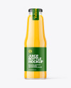 Orange Juice Bottle Mockup