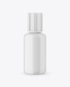 Glossy Plastic Bottle Mockup