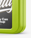 Glossy Plastic Jerry Can Mockup