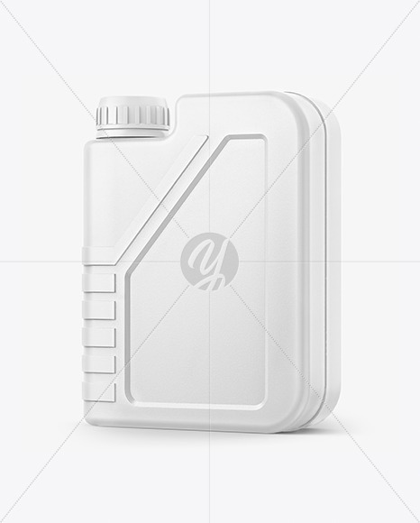 Glossy Plastic Jerry Can Mockup