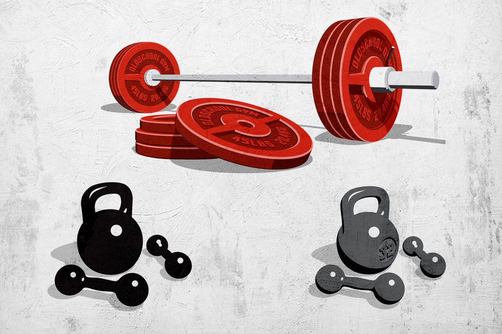 Weight Lifting Retro Pack Weight Lifting Retro Pack