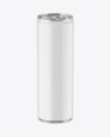 Matte Aluminum Drink Can Mockup