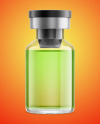 Medical Ampoule Mockup - Front View