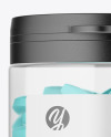 Clear Pills Bottle Mockup Clear Pills Bottle Mockup