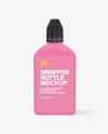 Glossy Dropper Bottle Mockup