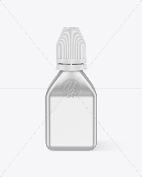 Metallic Dropper Bottle Mockup