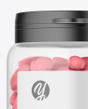 Clear Pills Bottle Mockup