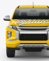 Pickup Truck Mockup - Front View