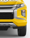 Pickup Truck Mockup - Front View