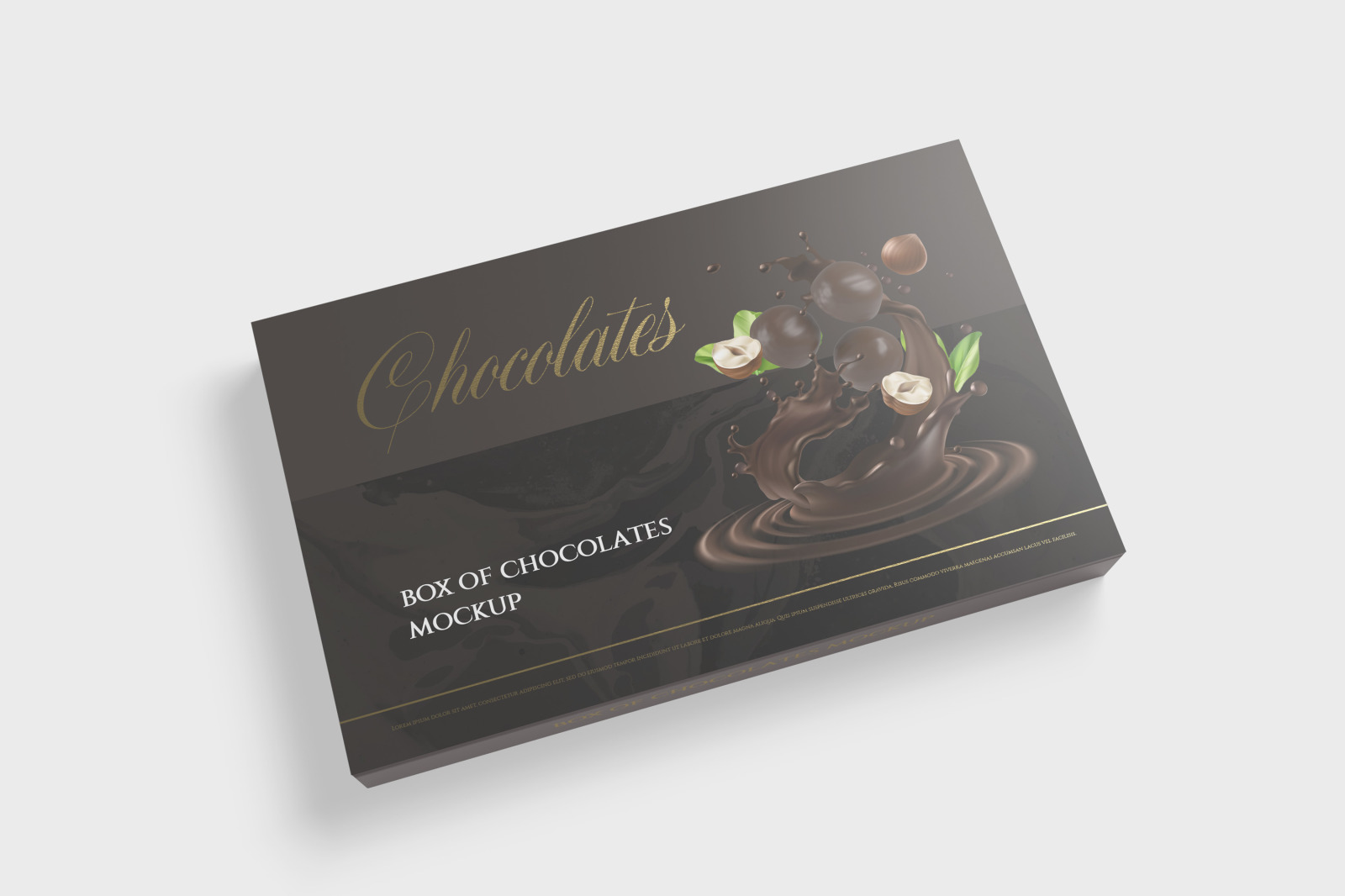 Box Of Chocolates Mockup