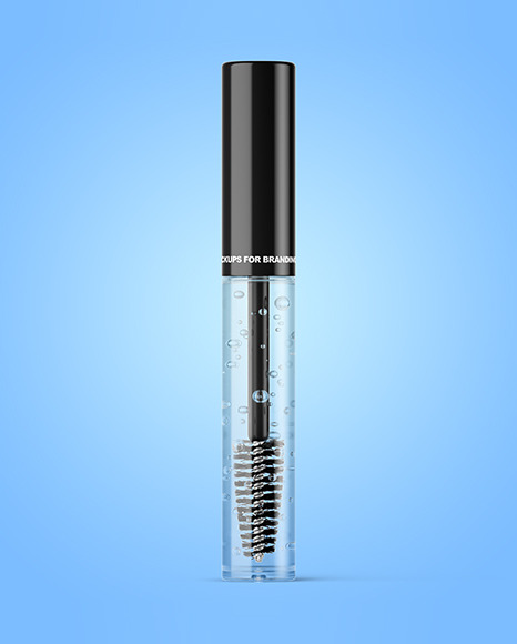 Clear Mascara Tube Mockup