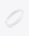 Matte Silicone Wristband Mockup
