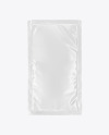 Glossy Sachet Mockup