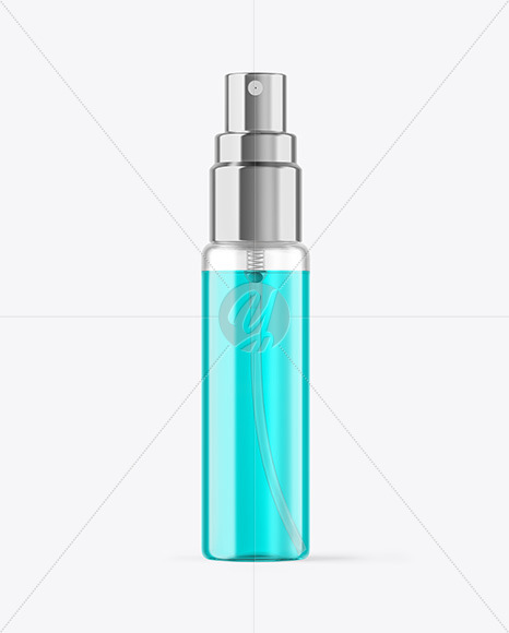 Clear Spray Bottle Mockup Clear Spray Bottle Mockup