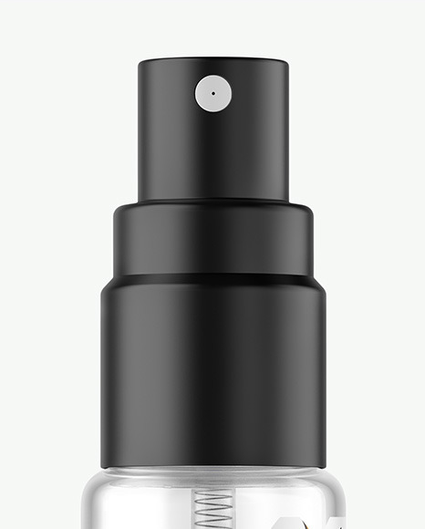 Clear Spray Bottle Mockup Clear Spray Bottle Mockup