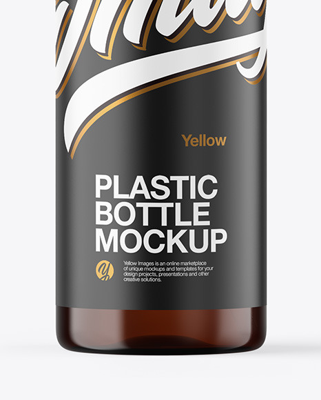 Amber Spray Bottle Mockup Amber Spray Bottle Mockup