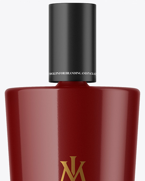 Glossy Perfume Bottle Mockup