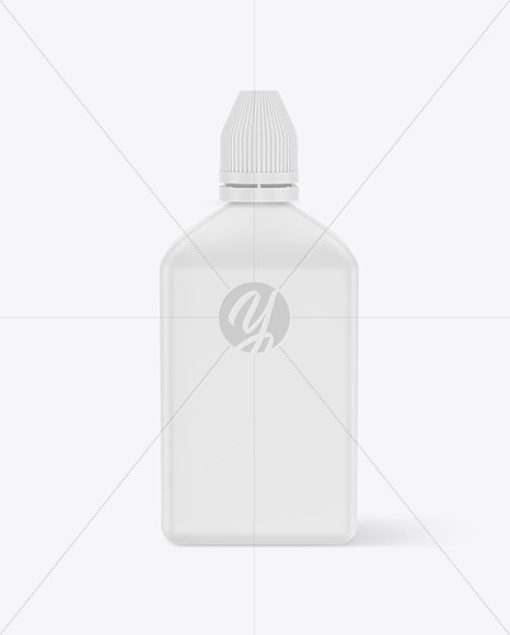 Matte Dropper Bottle Mockup