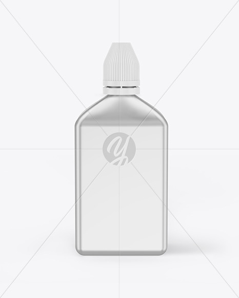 Metallic Dropper Bottle Mockup