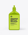 Metallic Dropper Bottle Mockup