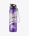 Water Bottle Mockup