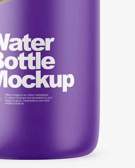 Water Bottle Mockup