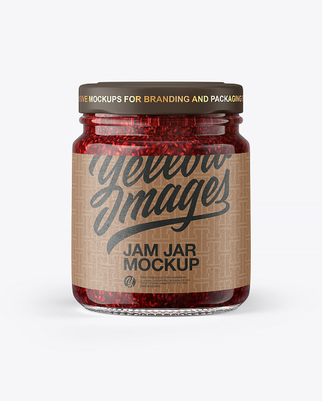 Jam Jar Mockup