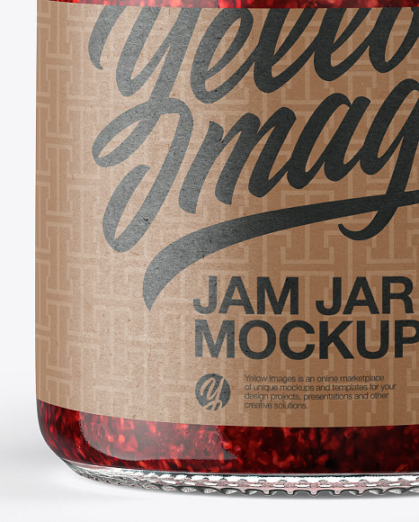 Jam Jar Mockup