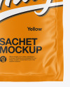 Matte Sachet Mockup