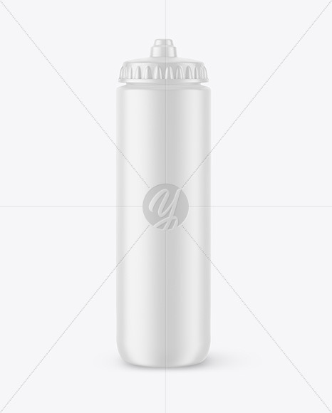 Plastic Sport Bottle Mockup