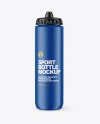 Plastic Sport Bottle Mockup