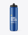 Plastic Sport Bottle Mockup