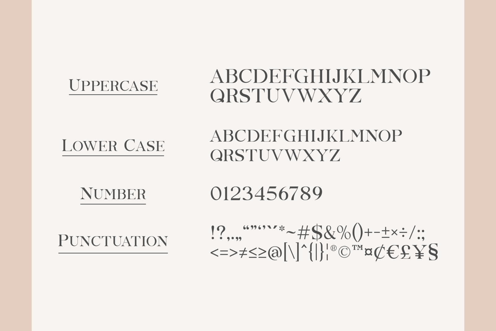 MONICA ALLCAPS - Abstract Vintage Display Font