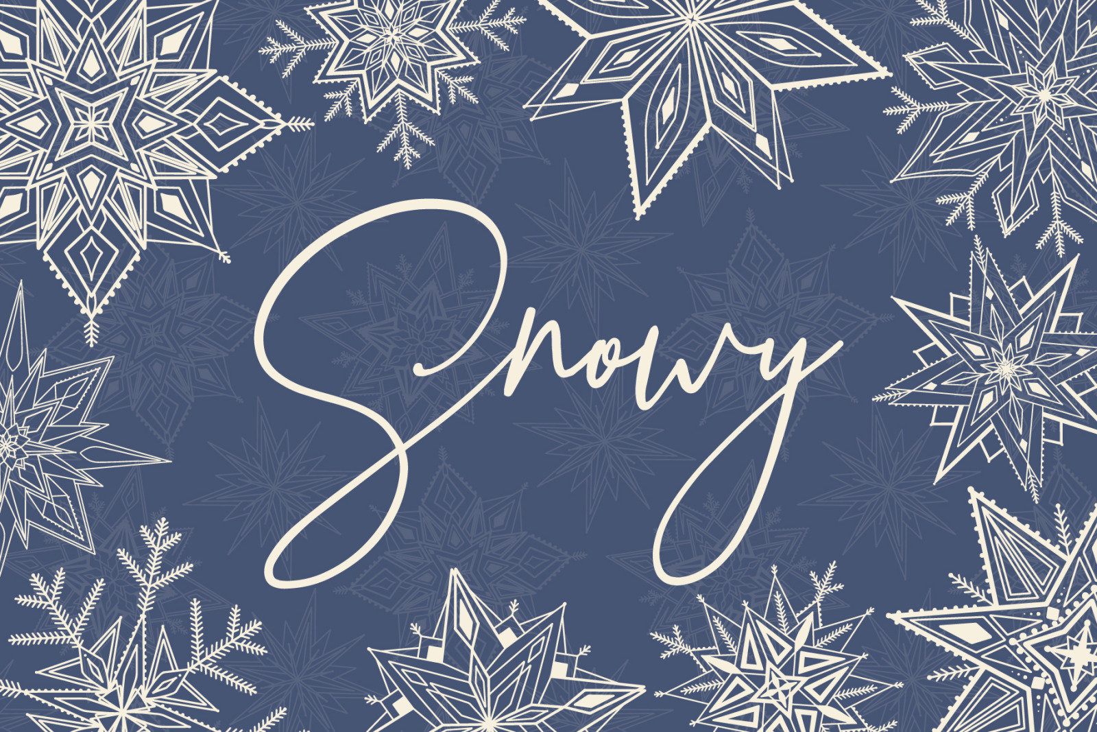 Snowy | 65 snowflakes illustrations Snowy | 65 snowflakes illustrations