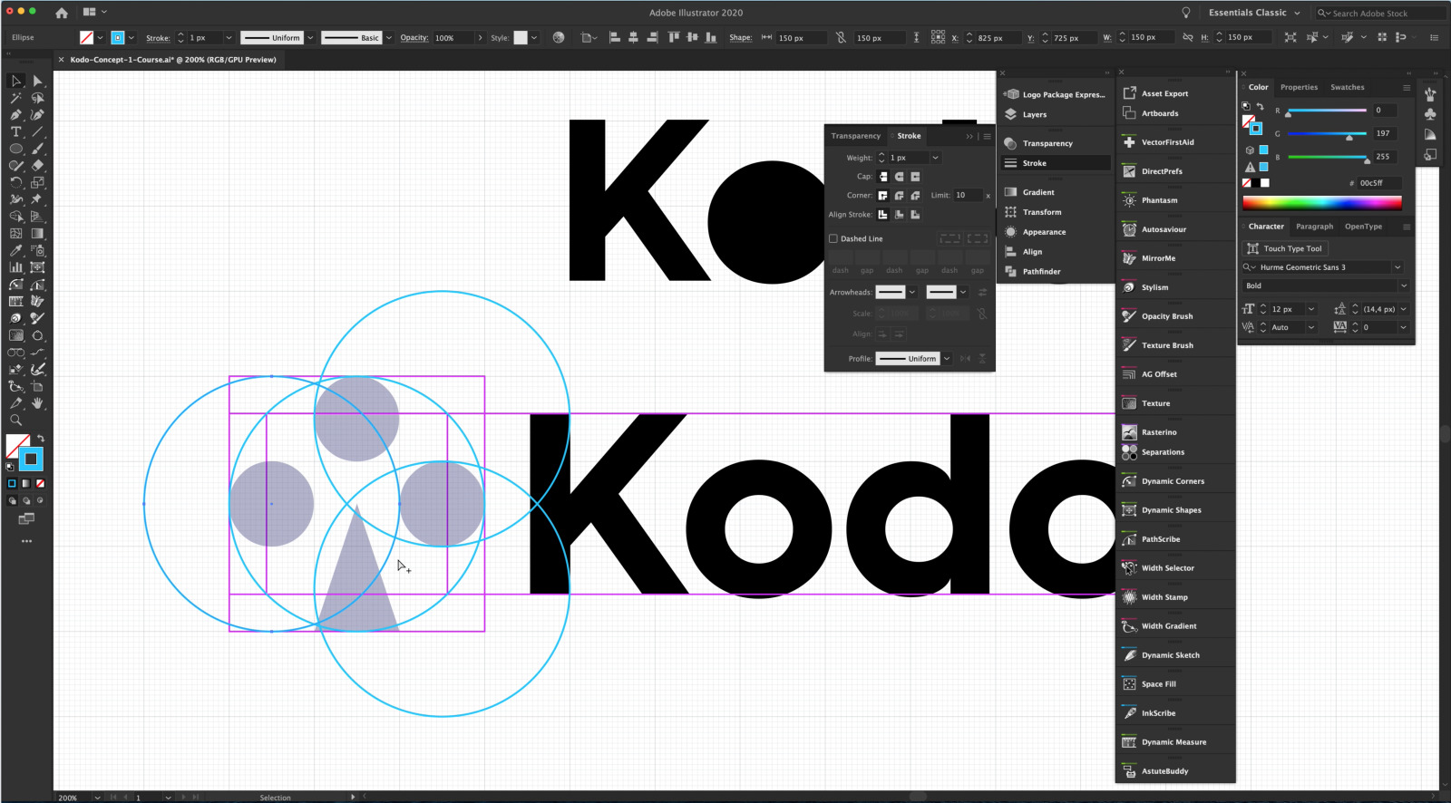 Mastering the Logo Grid: Pro Lectures + Illustrator Templates