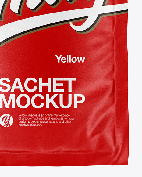 Paper Sachet Mockup