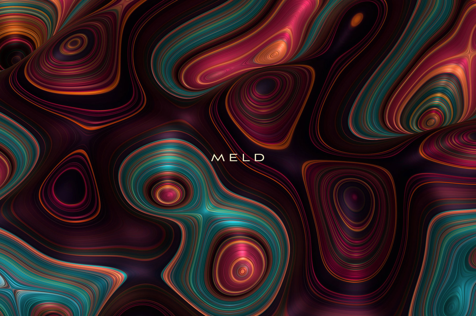 Meld: Glossy Abstract 3D Textures