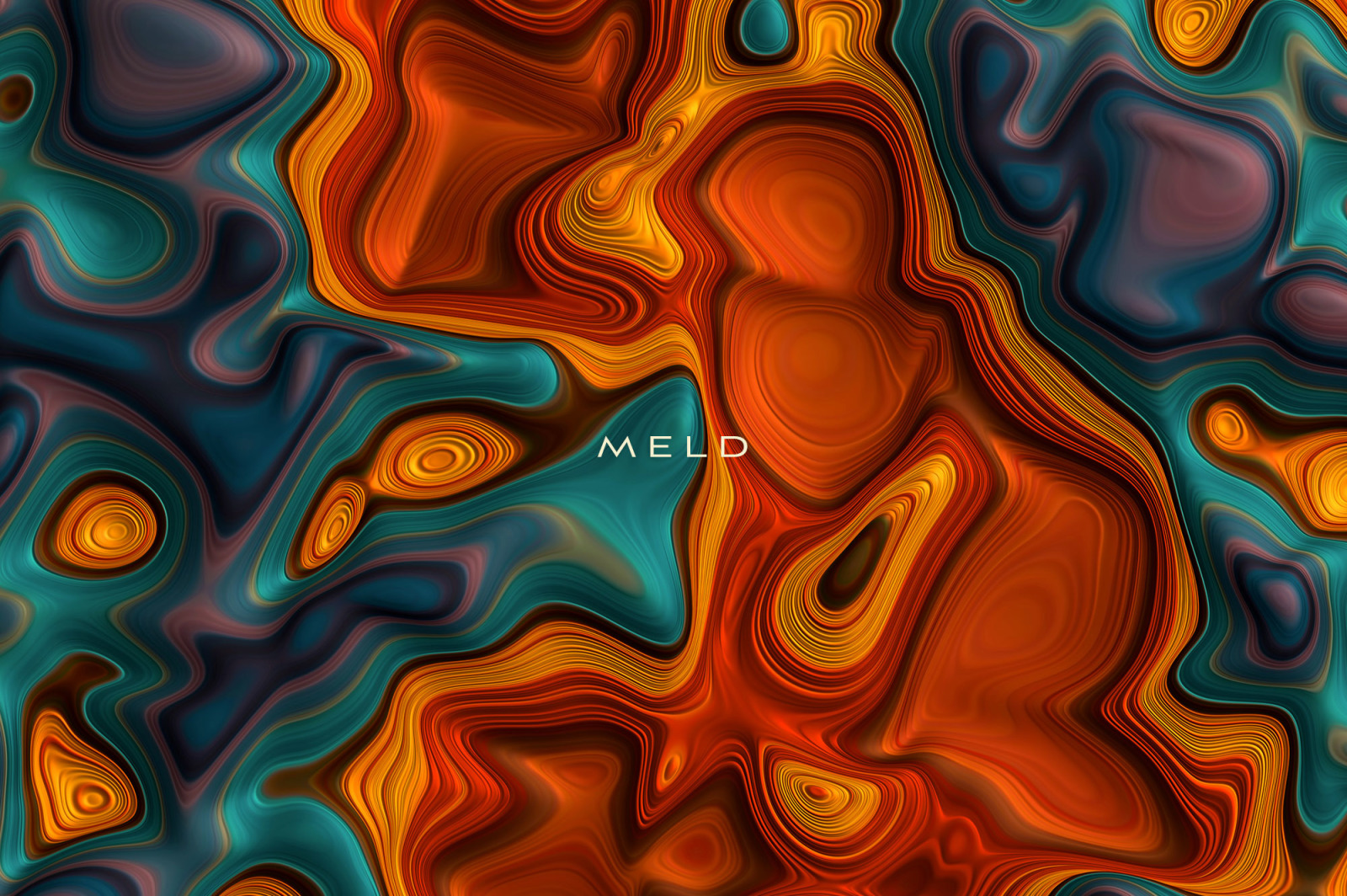 Meld: Glossy Abstract 3D Textures