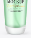 Frosted Clear Glass Perfume Bottle Mockup