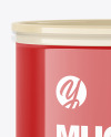 Glossy Plastic Mug Mockup