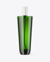 Green Glass Perfume Bottle Mockup