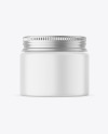 Matte Plastic Jar Mockup