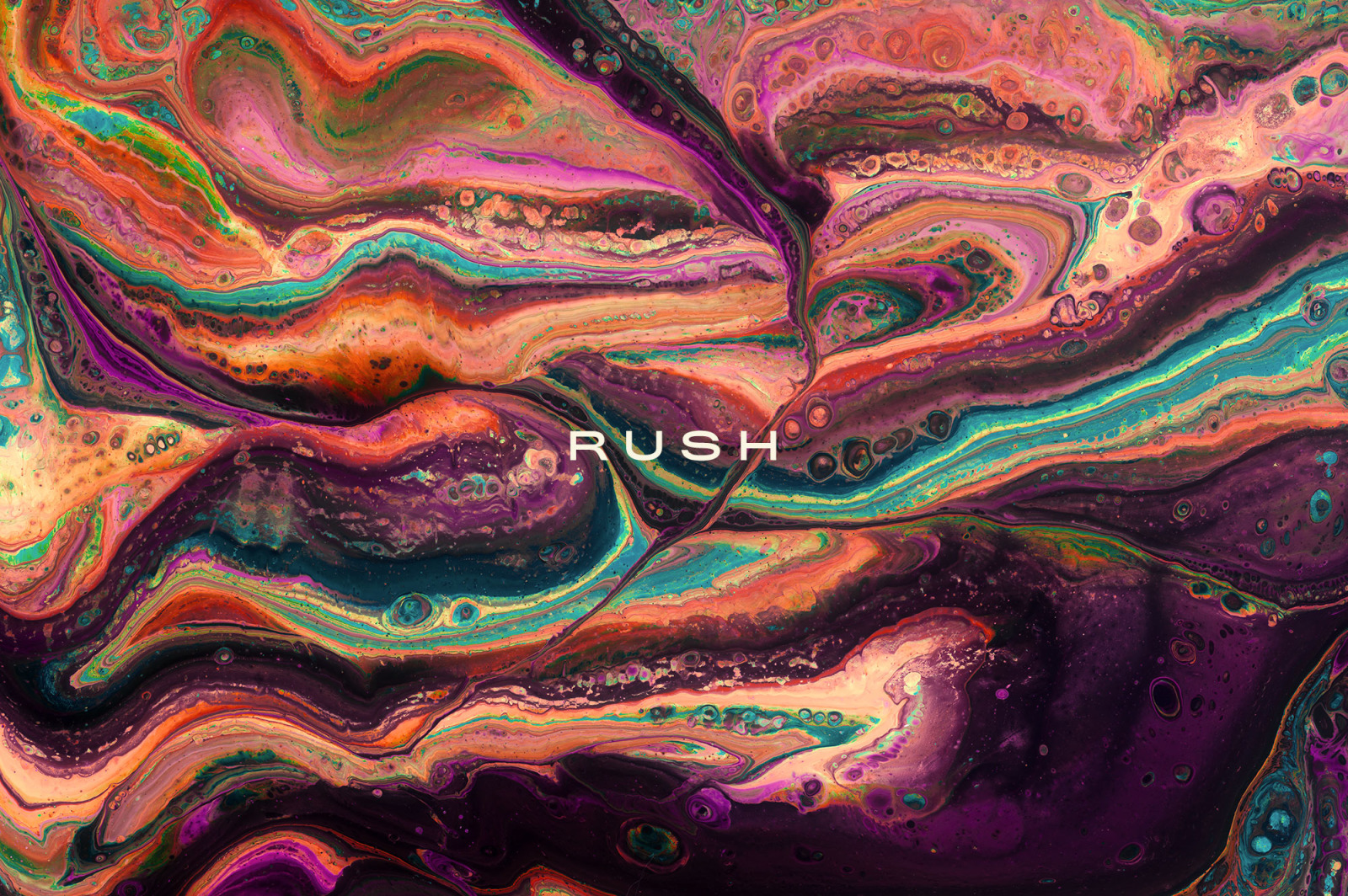 Rush: Super Hi-Res Abstract Paint Textures