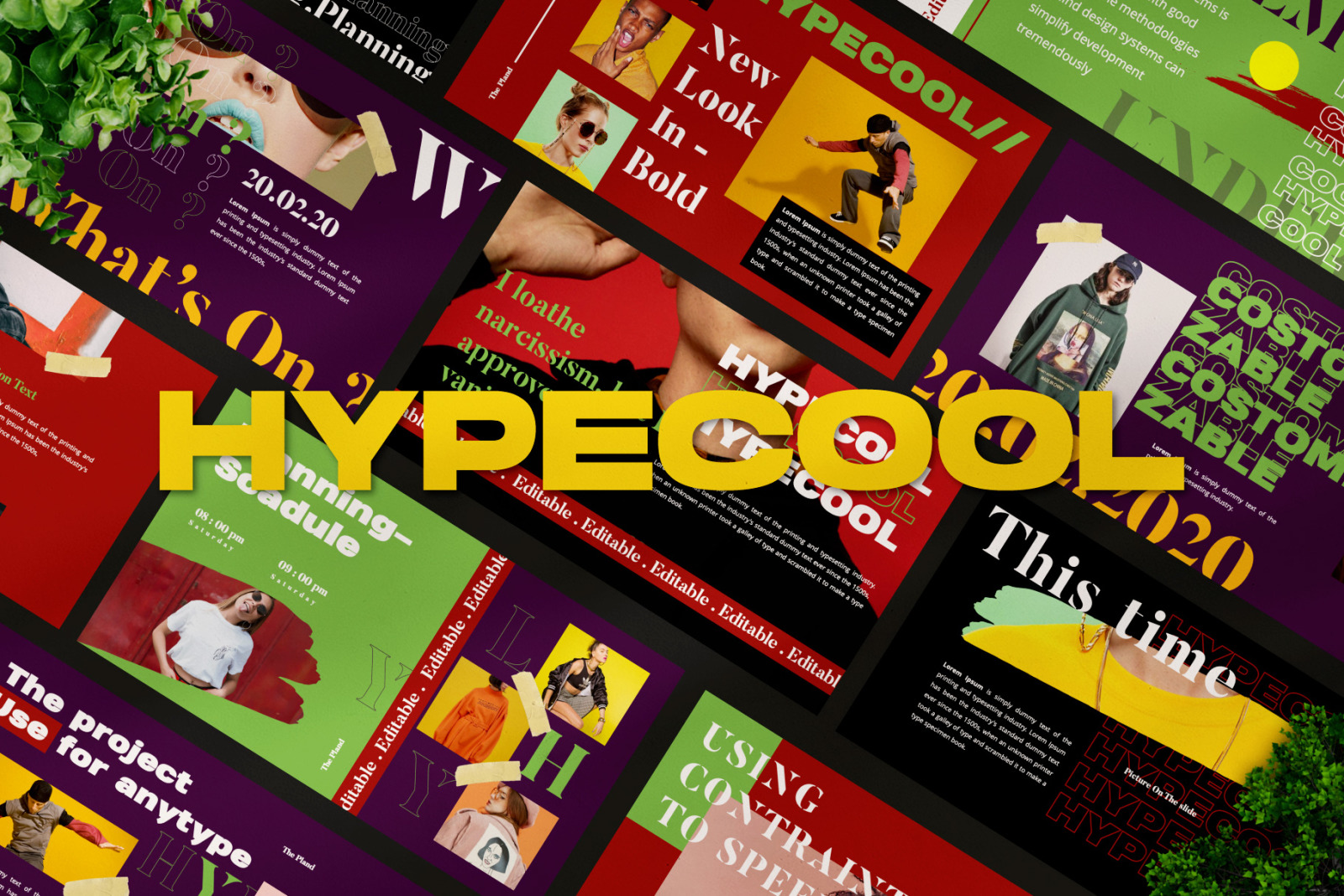 Hypecool Presentation Template Hypecool Presentation Template